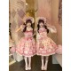 Starry Fantasy Ode To The Strawberry Blouse JSK OP and Sets(Reservation/3 Colours/Full Payment Without Shipping)